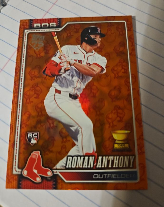 2026 Topps Series 1 #189 Roman Anthony — front