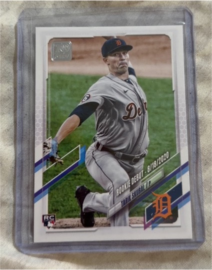2021 Topps Update Series #US284 Tarik Skubal — front