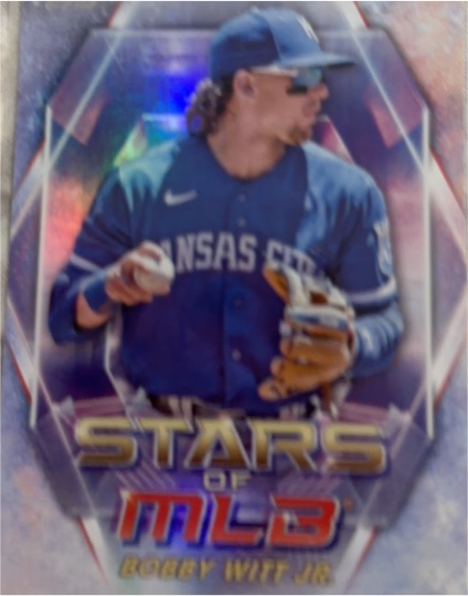 2023 Topps Stars of MLB #SMLB-17 Bobby Witt Jr. — front