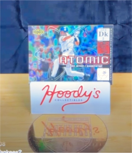 2000 Upper Deck Ionix Atomic #A6 Derek Jeter — front