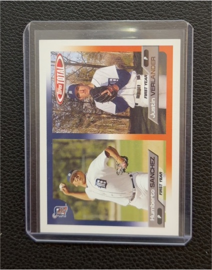 2005 Topps Total #762 Justin Verlander — front