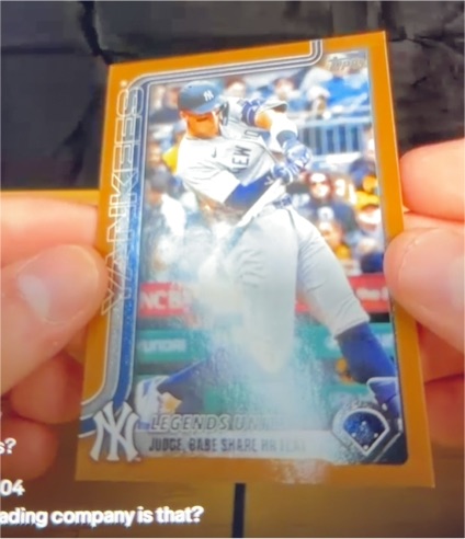 2025 Topps Update #US86 Legends Unite Judge, Babe Share HR Feat — front