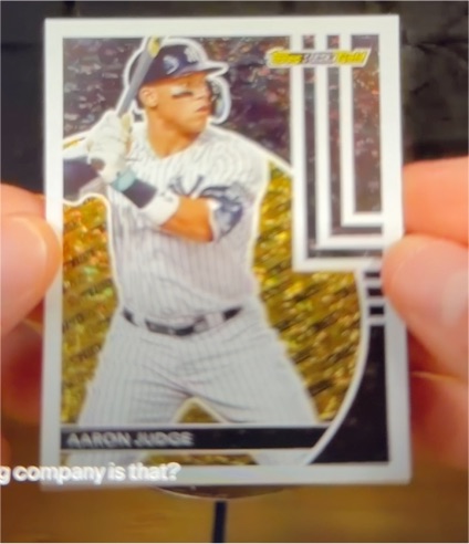2024 Topps Update Black Gold #BG-4 Aaron Judge — front