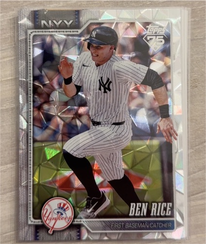 2026 Topps Series 1 #133 Ben Rice — front