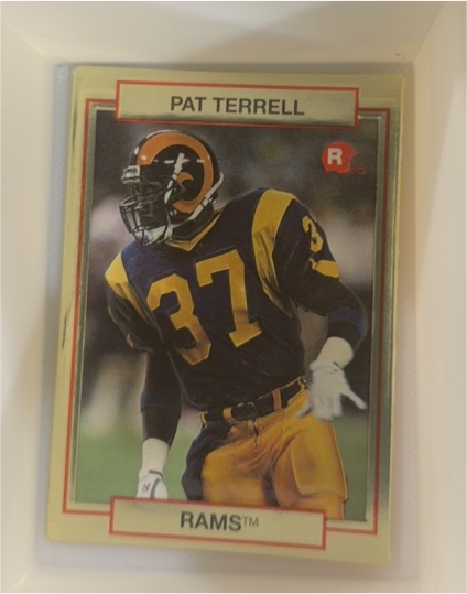 1990 Action Packed Rookie/Update #63 Pat Terrell — front