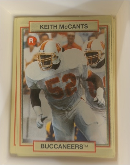 1990 Action Packed Rookie/Update #60 Keith McCants — front