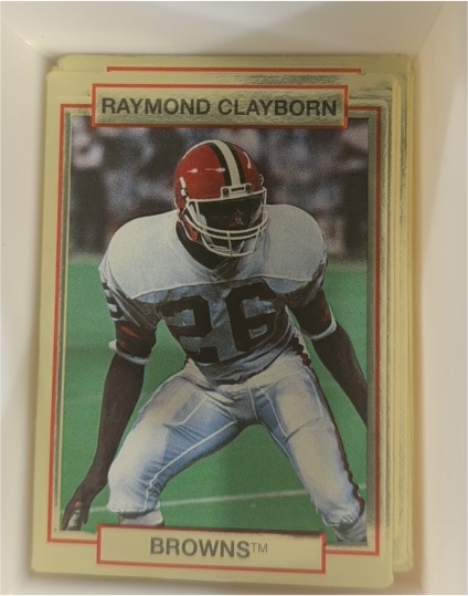 1990 Action Packed Rookie/Update #79 Raymond Clayborn — front