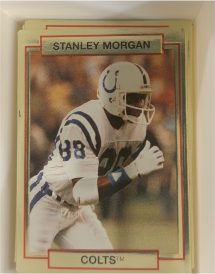 1990 Action Packed Rookie/Update #72 Stanley Morgan — front