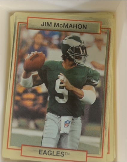 1990 Action Packed Rookie/Update #70 Jim McMahon — front