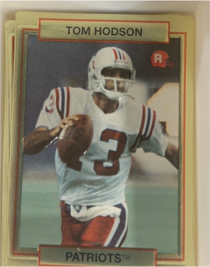 1990 Action Packed Rookie Update #55 Tom Hodson — front