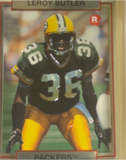 1990 Action Packed #10 LeRoy Butler — front