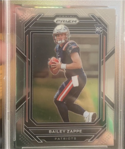 2022 Panini Prizm #305 Bailey Zappe — front