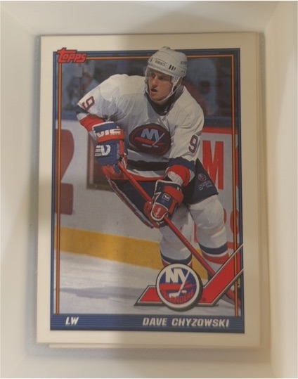 1991 Topps #435 Dave Chyzowski — front