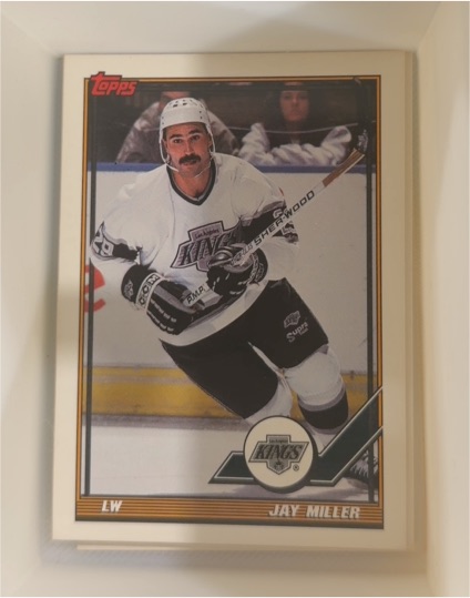 1991-92 Topps #467 Jay Miller — front