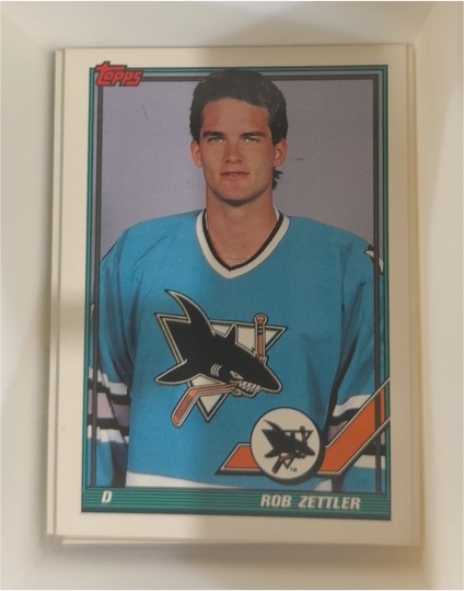 1991-92 Topps #272 Rob Zettler — front