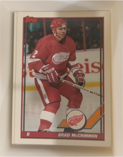 1991-92 O-Pee-Chee #79 Brad McCrimmon — front
