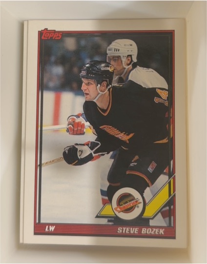 1991-92 O-Pee-Chee #397 Steve Bozek — front