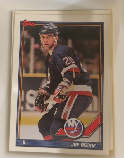 1991-92 Topps #144 Joe Reekie — front