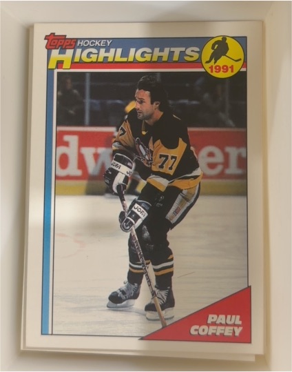 1991-92 Topps #504 Paul Coffey — front