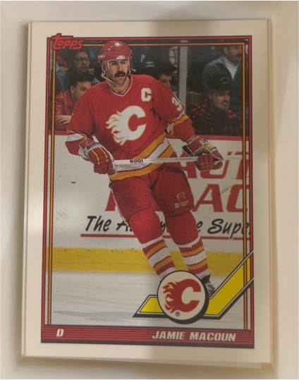 1991-92 Topps #168 Jamie Macoun — front