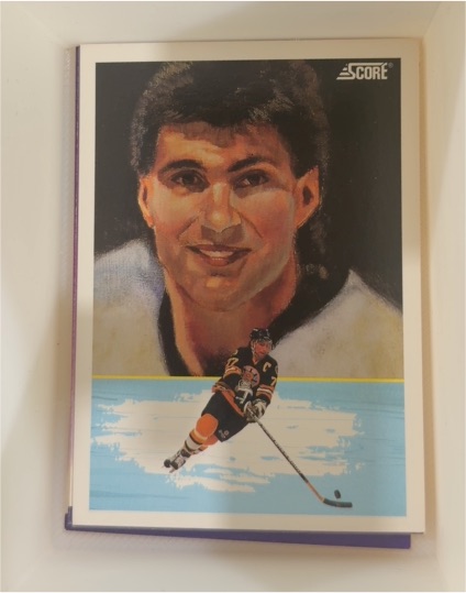 1991-92 Score #344 Ray Bourque — front