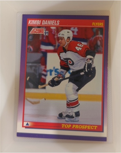 1991-92 Score #289 Kimbi Daniels — front