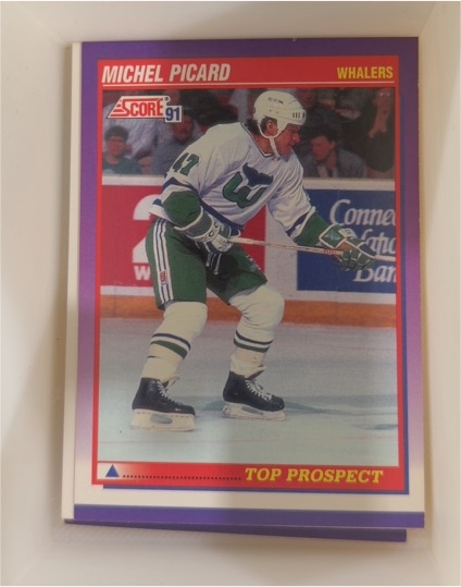 1991 Score #317 Michel Picard — front