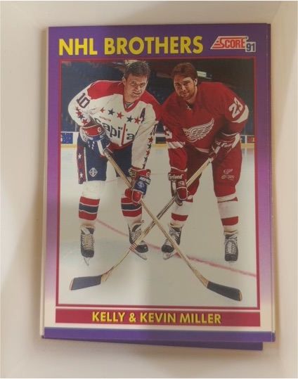 1991-92 Score American #309 Kelly Miller / Kevin Miller — front
