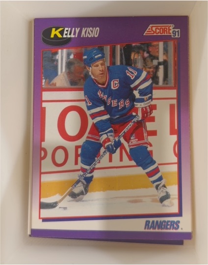 1991-92 Score American #288 Kelly Kisio — front