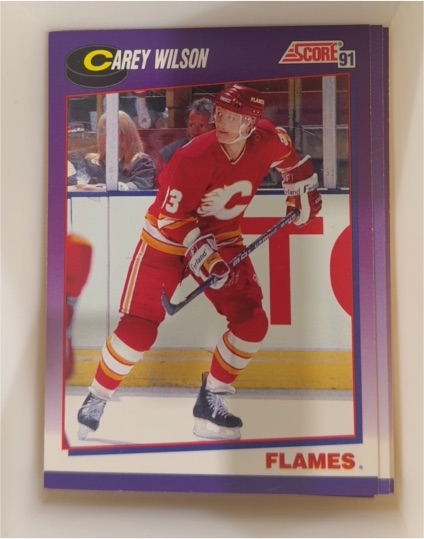 1991-92 Score American #227 Carey Wilson — front