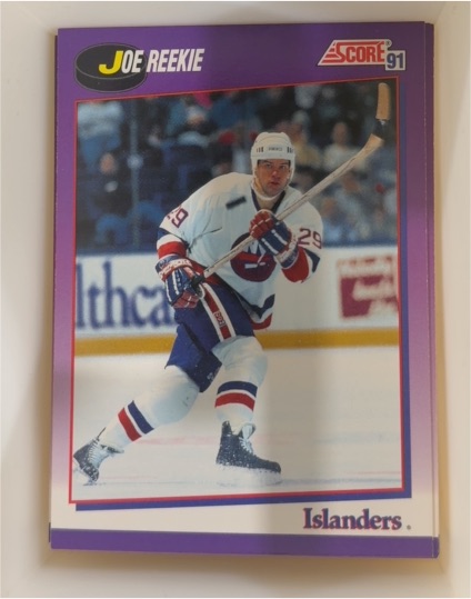 1991-92 Score #123 Joe Reekie — front