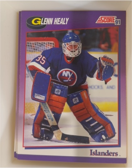 1991-92 Score #68 Glenn Healy — front