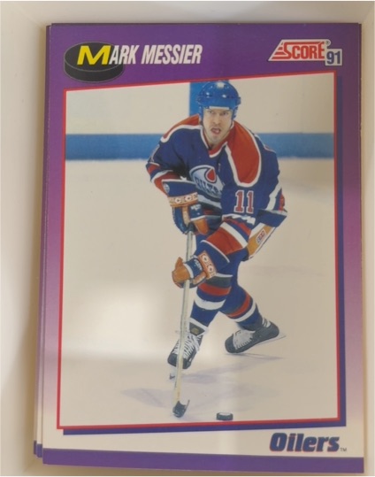1991-92 Score American #285 Mark Messier — front