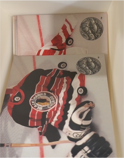 1991-92 Pro Set Platinum #146 Chicago Blackhawks — front