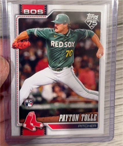 2026 Topps Series 1 #15 Payton Tolle — front