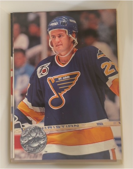 1991-92 Pro Set Platinum #110 Dave Christian — front