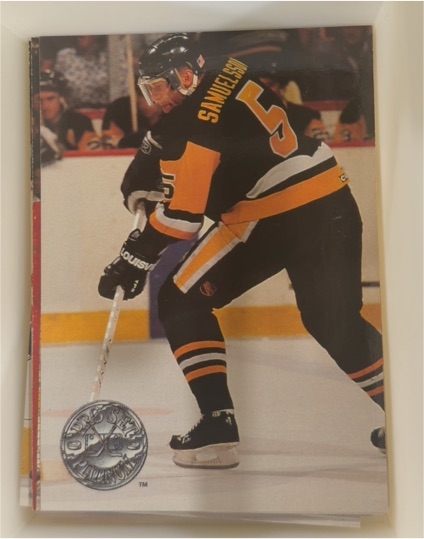 1991-92 Pro Set Platinum #95 Ulf Samuelsson — front