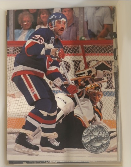 1991-92 Pro Set Platinum #76 Ray Ferraro — front