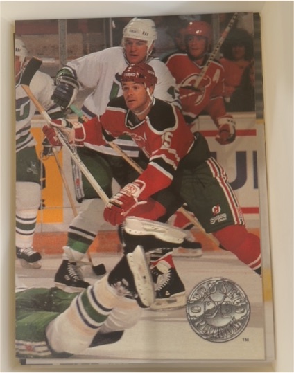 1991-92 Pro Set Platinum #70 John MacLean — front