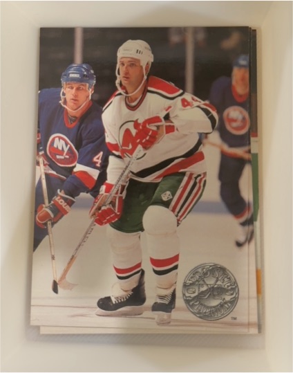 1991-92 Pro Set Platinum #67 Stephane Richer New Jersey Devils — front