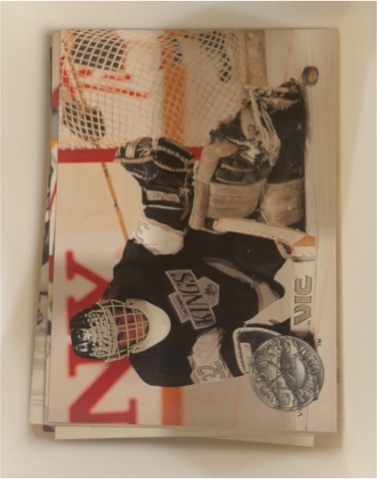 1991-92 Pro Set Platinum #54 Kelly Hrudey Los Angeles Kings — front