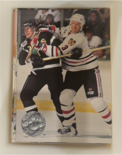 1991-92 Pro Set Platinum #27 Steve Smith Chicago Blackhawks — front