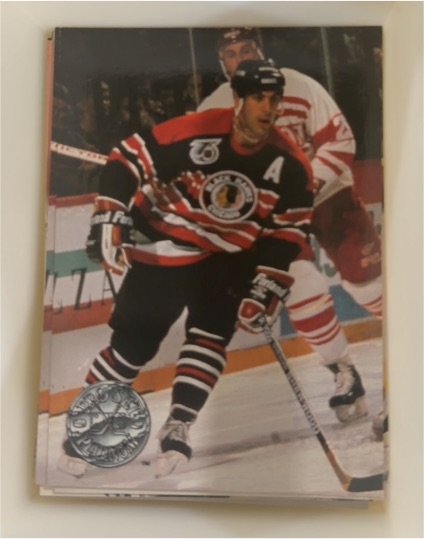 1991-92 Pro Set Platinum #25 Chris Chelios — front