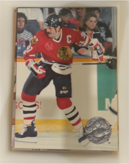 1991 Pro Set Platinum #23 Dirk Graham — front