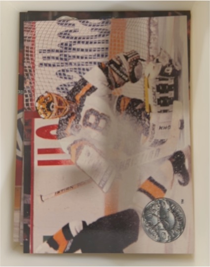 1991-92 Pro Set Platinum #4 Andy Moog Boston Bruins — front