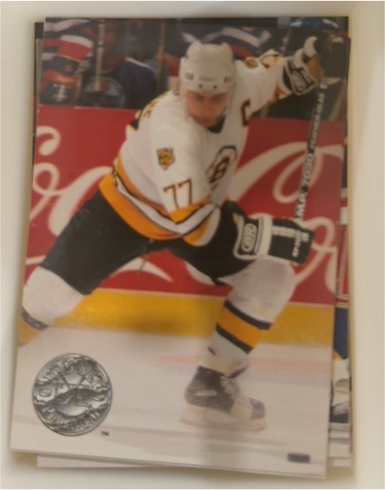 1991 Pro Set Platinum #2 Ray Bourque — front