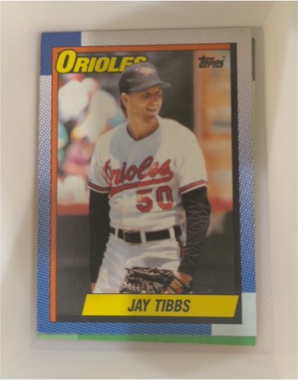 1990 Topps #677 Jay Tibbs — front