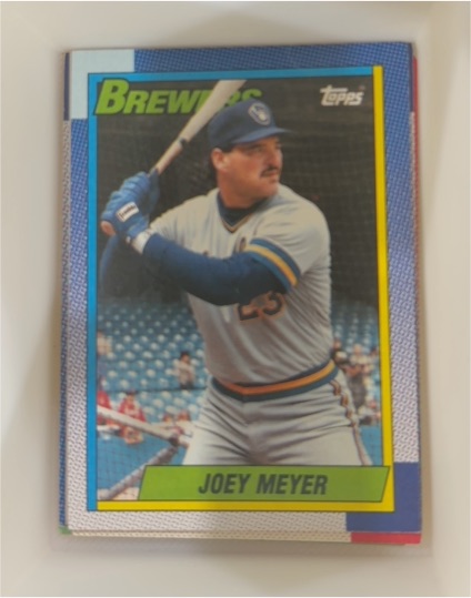 1990 Topps #673 Joey Meyer — front