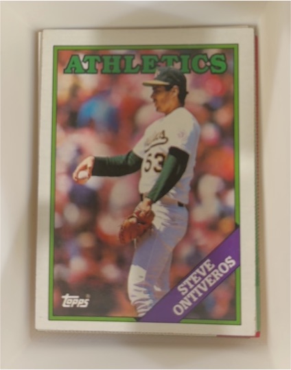 1988 Topps #272 Steve Ontiveros — front