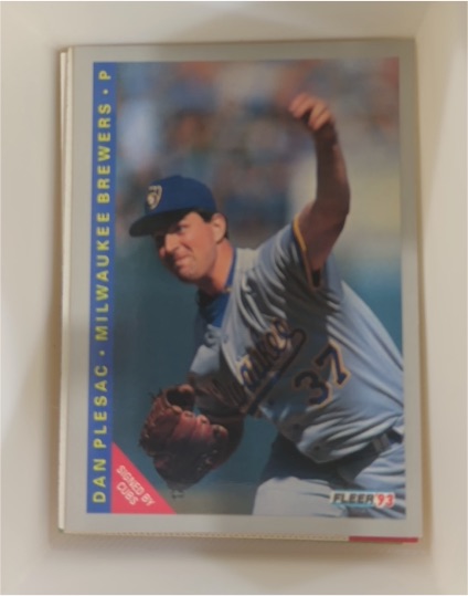 1993 Fleer #633 Dan Plesac — front